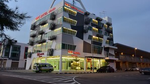 Front of property – evening/night
