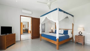 Family Villa, 5 Bedrooms, Private Pool, Pool View | 5 bedrooms, premium bedding, in-room safe, desk