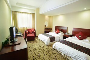 Standard Room | Desk, blackout curtains, iron/ironing board, free WiFi