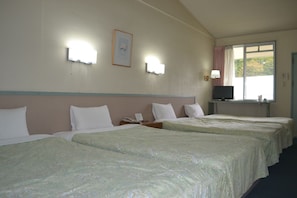 Free WiFi, bed sheets