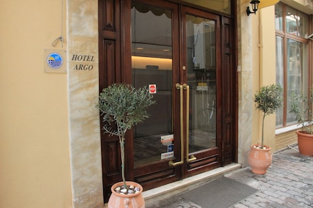 Entrada de la propiedad