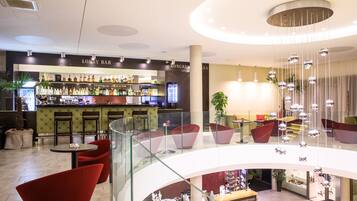 Sala de estar en el lobby