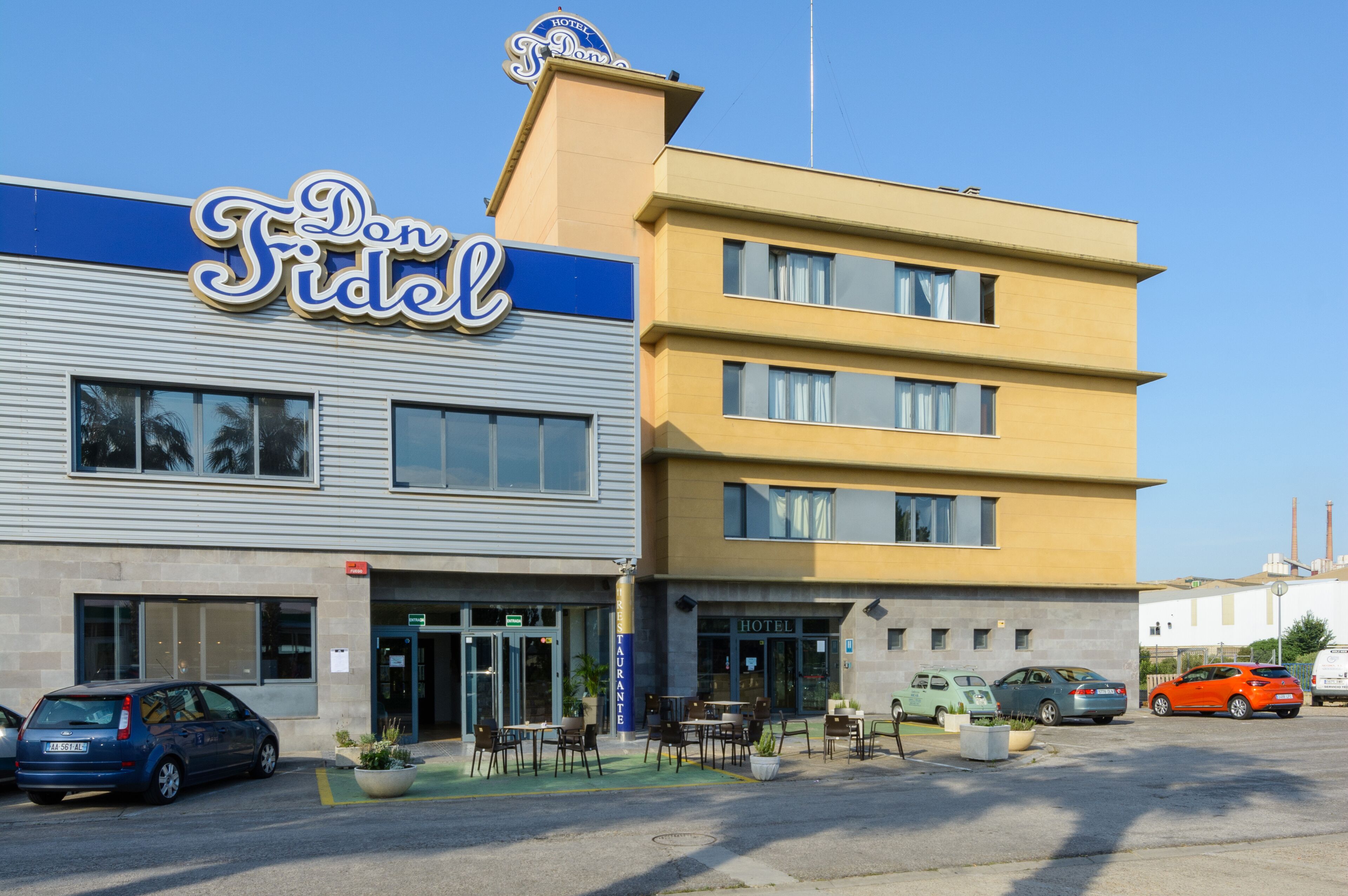 Fachada del alojamiento