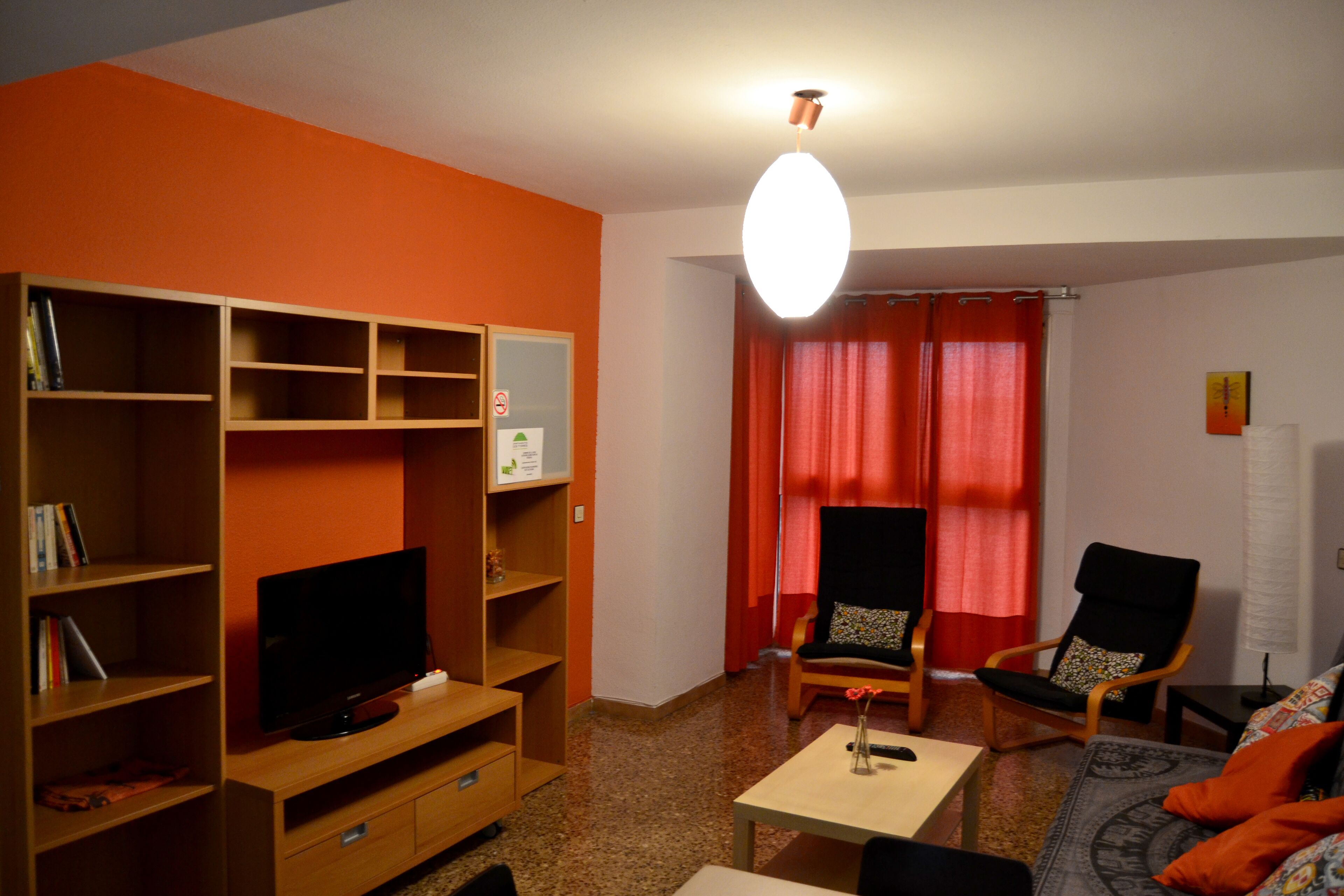 Apartment, 2 Bedrooms, Terrace (6) | Living room | 40-inch plasma TV with digital channels, TV