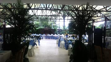 Zona para bodas al aire libre