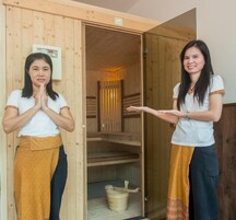 Turkish bath, 1 treatment room, massages