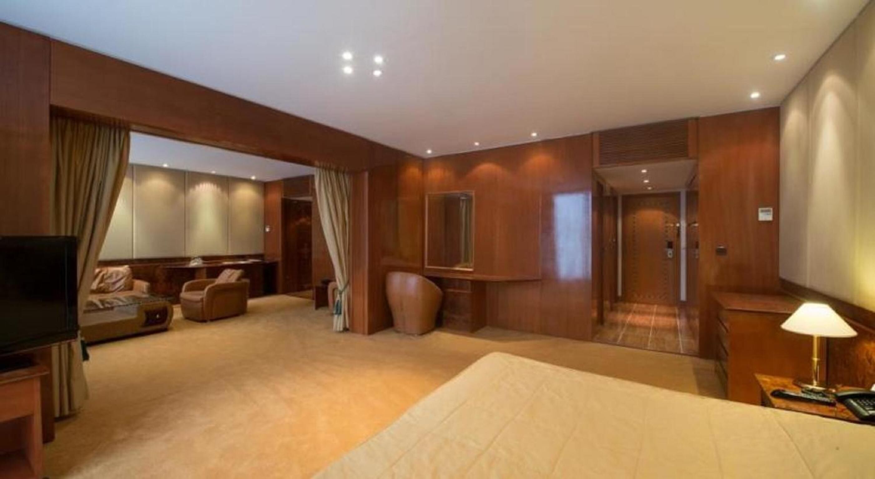 free minibar items, in-room safe, desk, blackout curtains