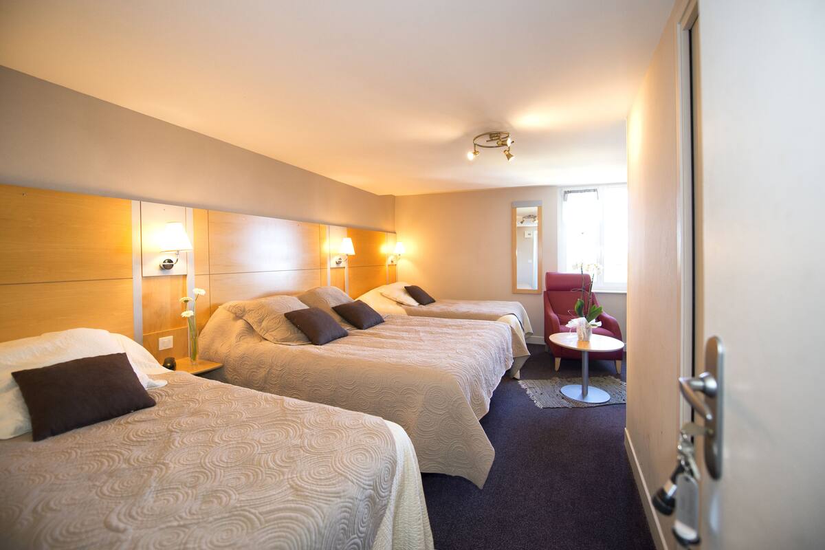 Desk, iron/ironing board, free WiFi