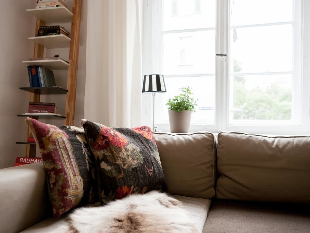 Flat-screen TV, DVD player