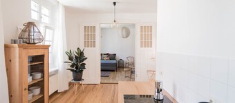 Modern design im klassischen Altbau