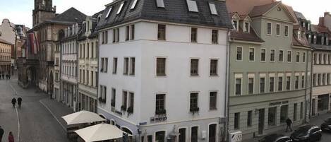 Façade de l’hébergement