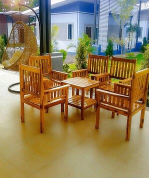 Sala de estar en el lobby