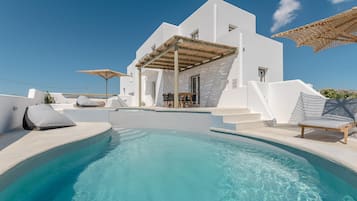 Svit Executive - 2 sovrum - privat pool - havsutsikt | Terrass/Patio