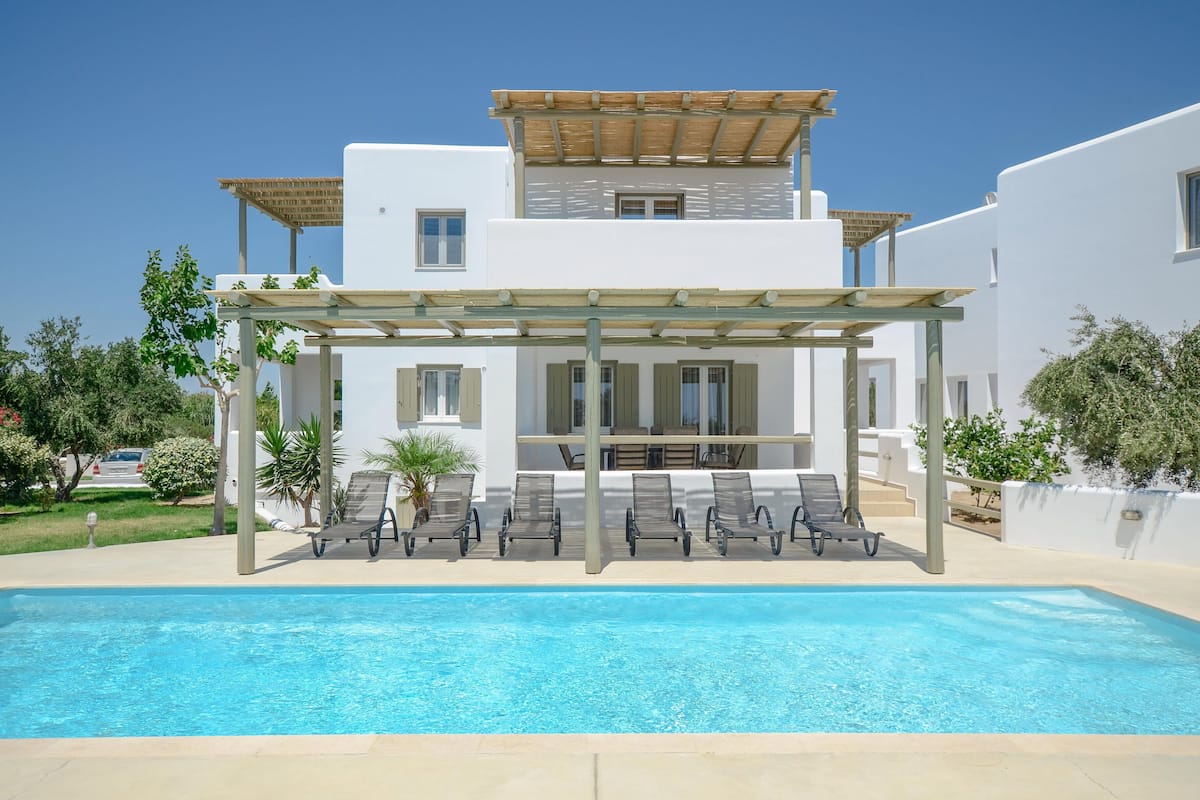 Grand-Suite, 3 Schlafzimmer, eigener Pool, eingeschränkter Meerblick | Eigener Pool