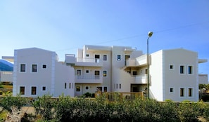 Fassade der Unterkunft