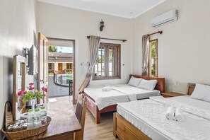 Family Bungalow, Pool View | Minibar, desk, soundproofing, free WiFi - Nhat Huy Bungalow (Phu Quoc)