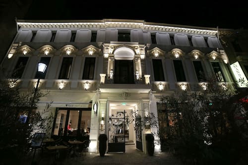 Façade de l’hébergement