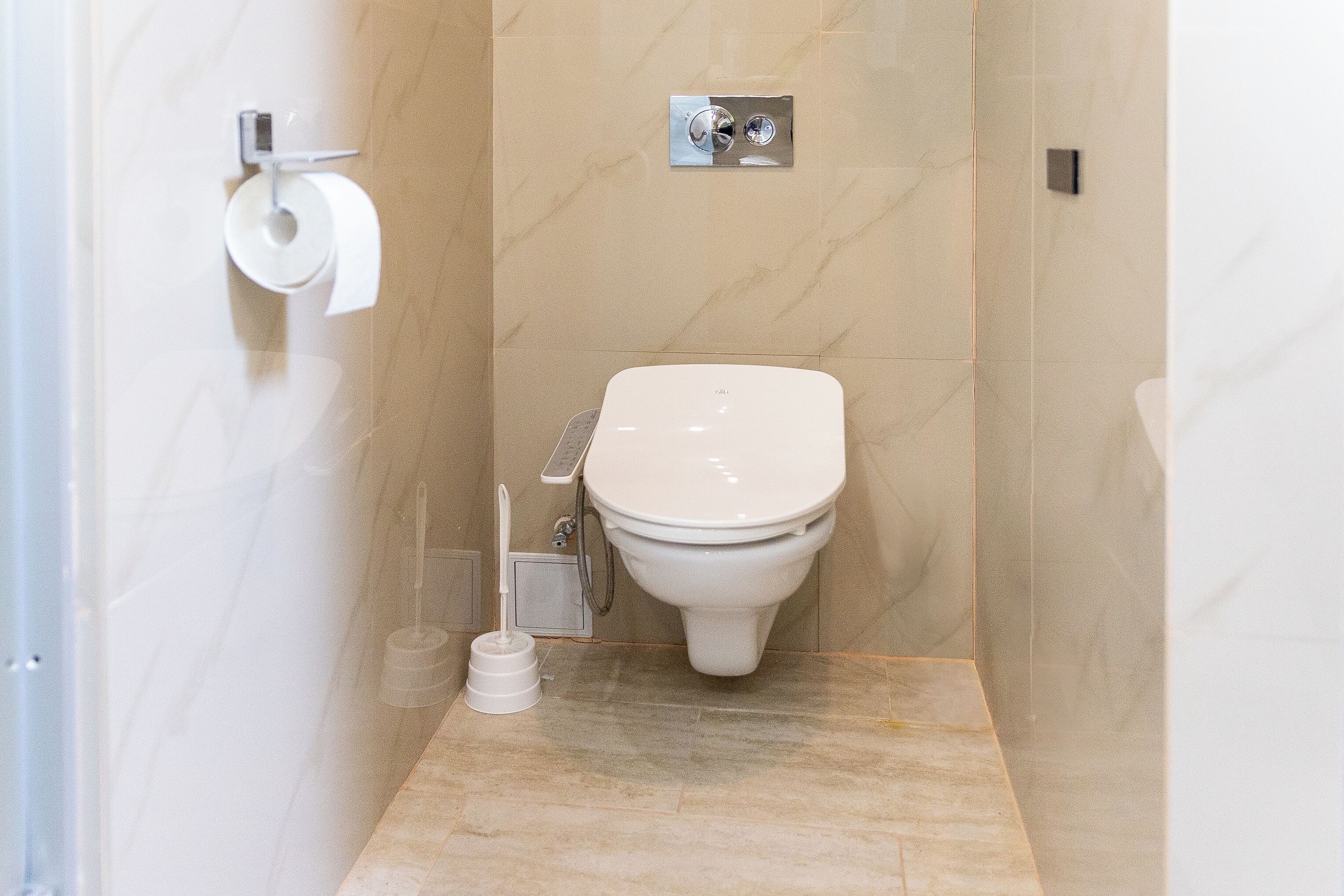 free toiletries, hair dryer, bathrobes, slippers