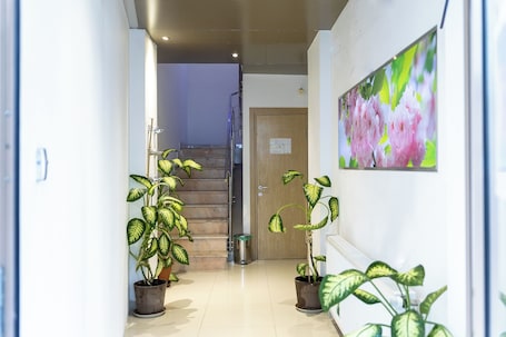 Interior entrance