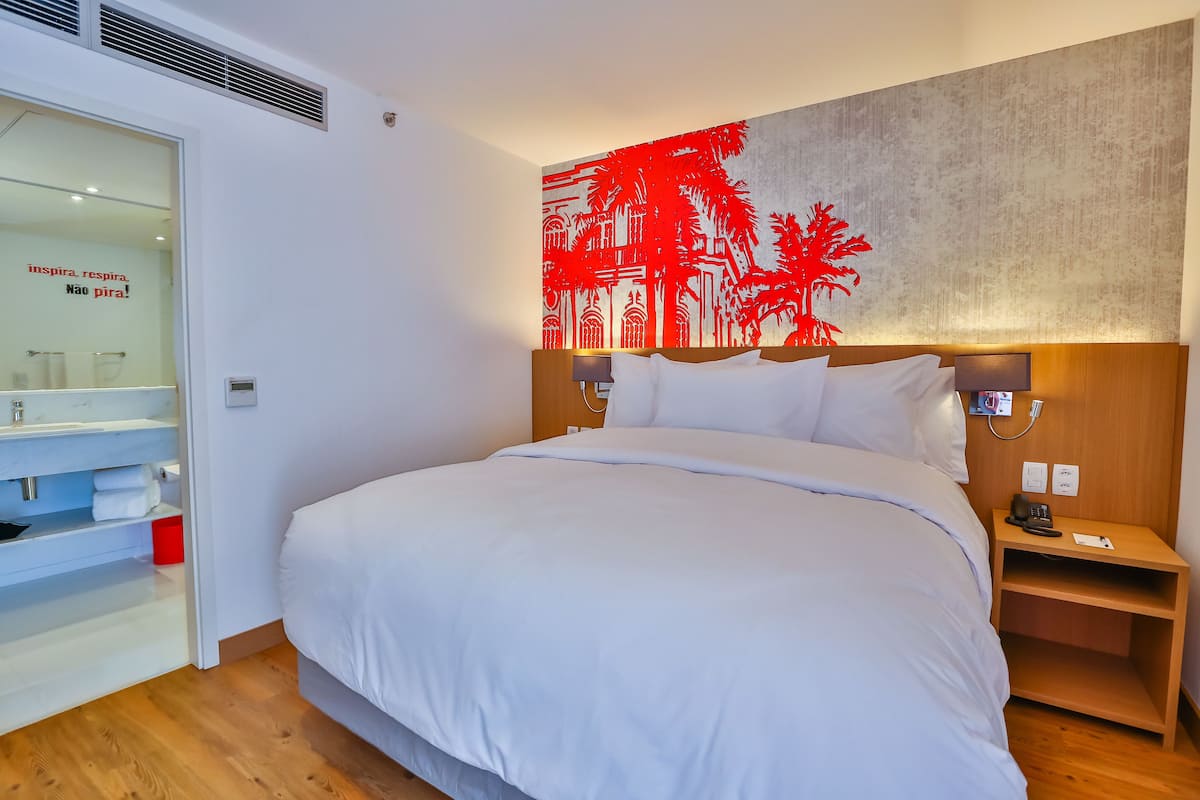 Studio Suite King Nao Fumante | Minibar, värdeförvaringsskåp på rummet och ljudisolering