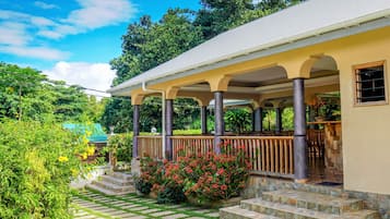 Voorkant van accommodatie