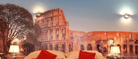 Deluxe Quadruple Room, 1 King Bed with Sofa bed