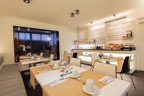 Daily buffet breakfast (EUR 12 per person)