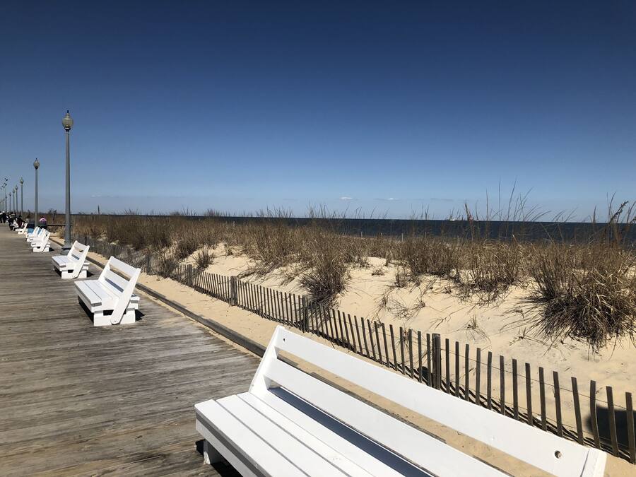 Tæt på stranden, liggestole