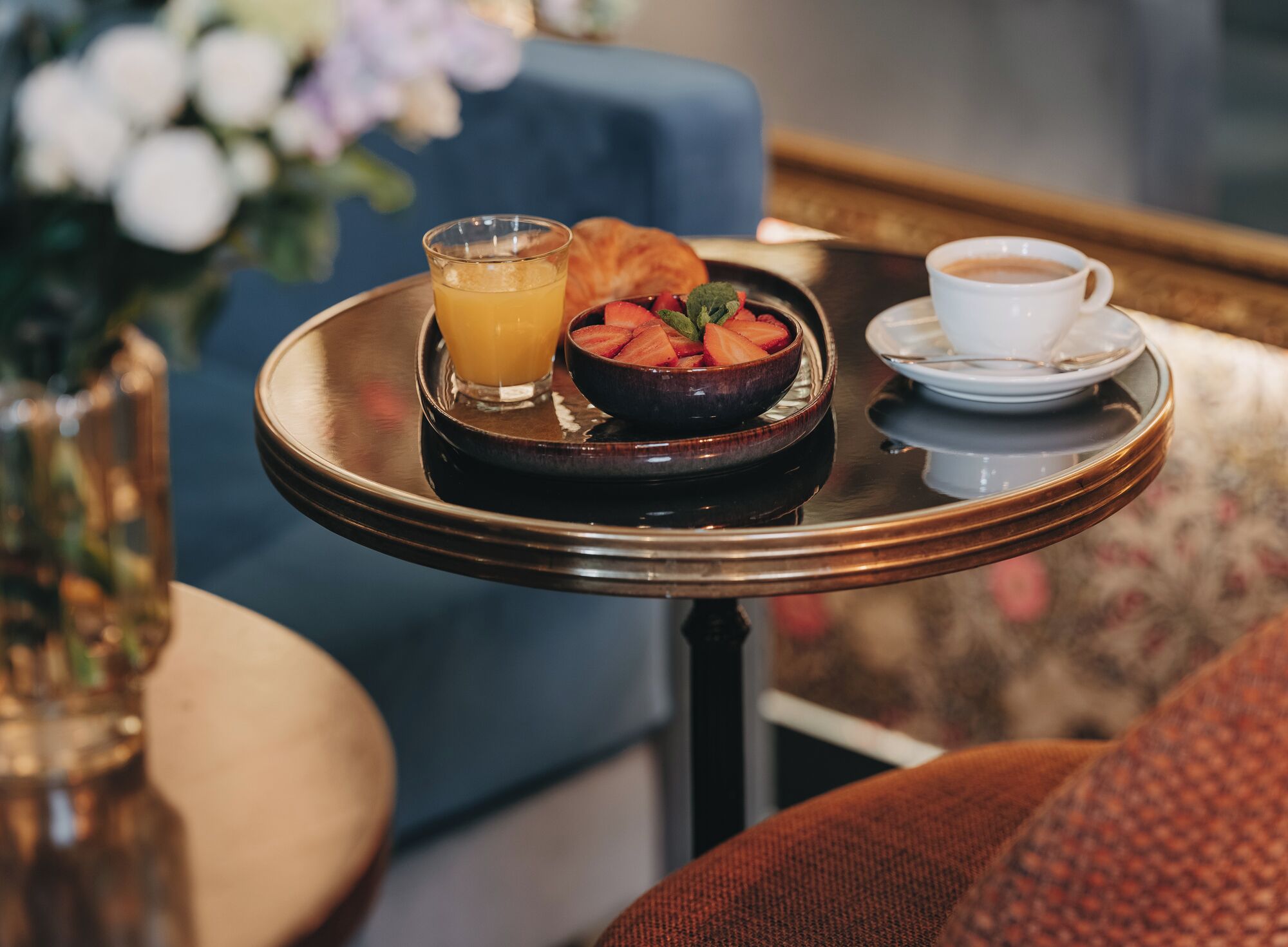 Sitteområde i lobbyen