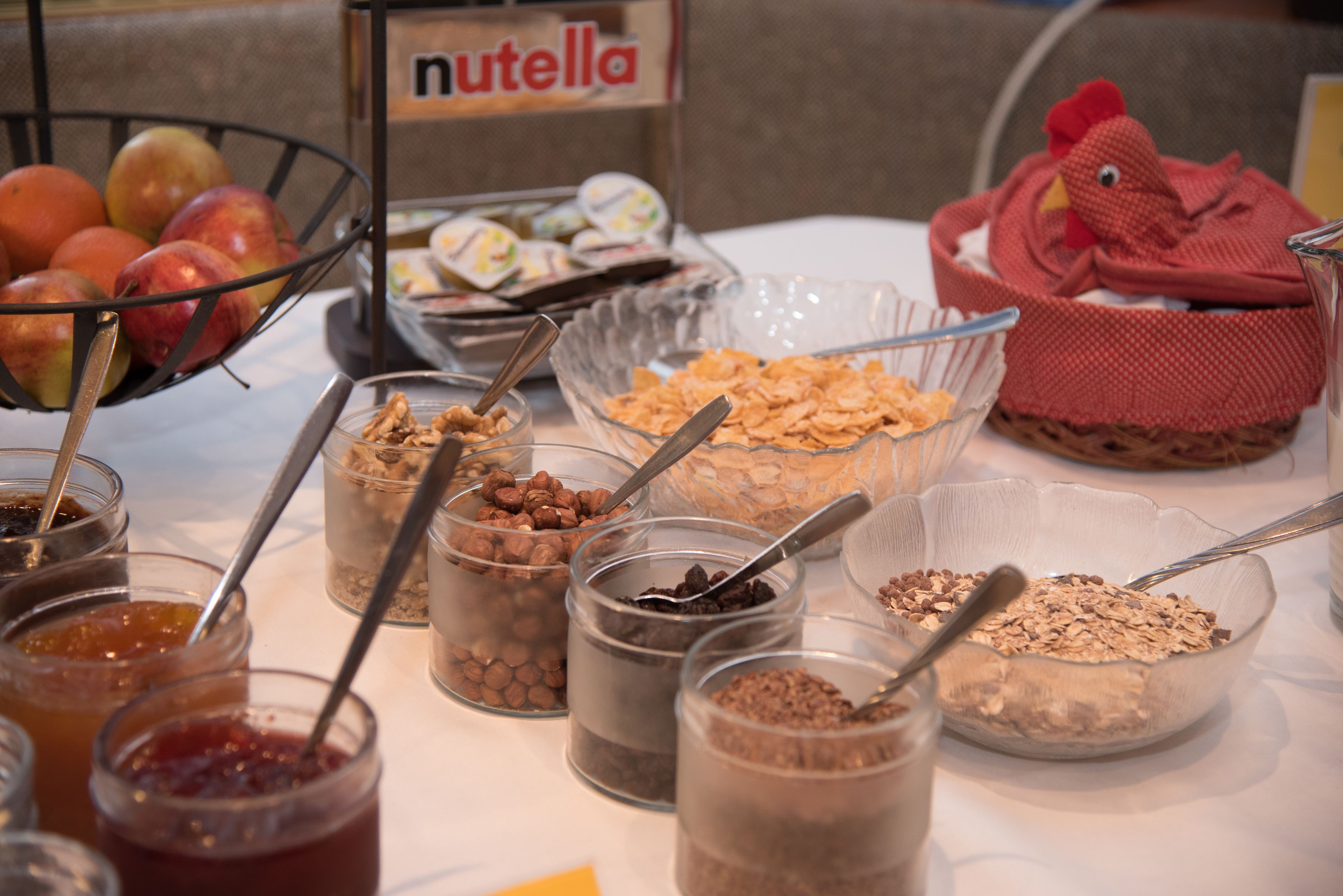 daily buffet breakfast (eur 10 per person)