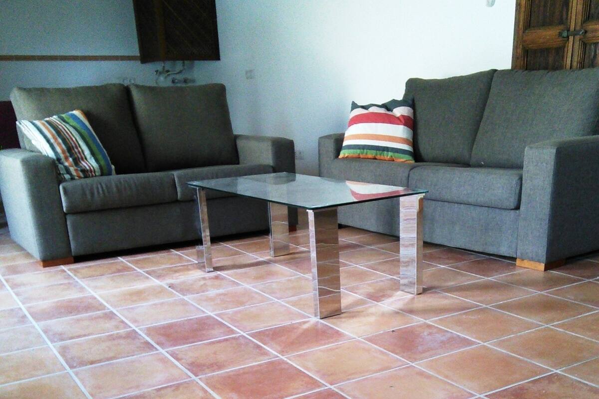 Suite, 1 habitación, balcón | Sala de estar | Una televisión de pantalla plana