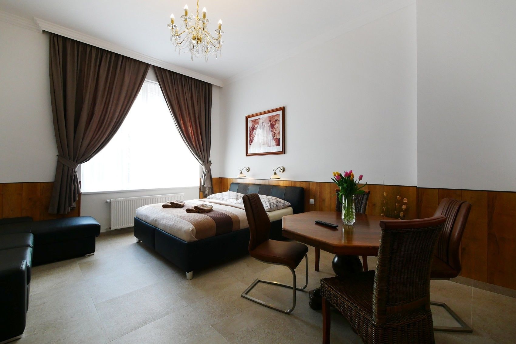 Leilighet – superior, 2 soverom, 1. etasje | 2 soverom, senger med Select Comfort-madrass og individuelt dekorert