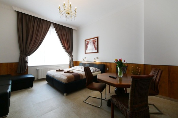 Superior appartement, 2 slaapkamers, op benedenverdieping | 2 slaapkamers, Select Comfort-bedden, individueel gedecoreerd