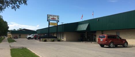 Façade de l’hébergement