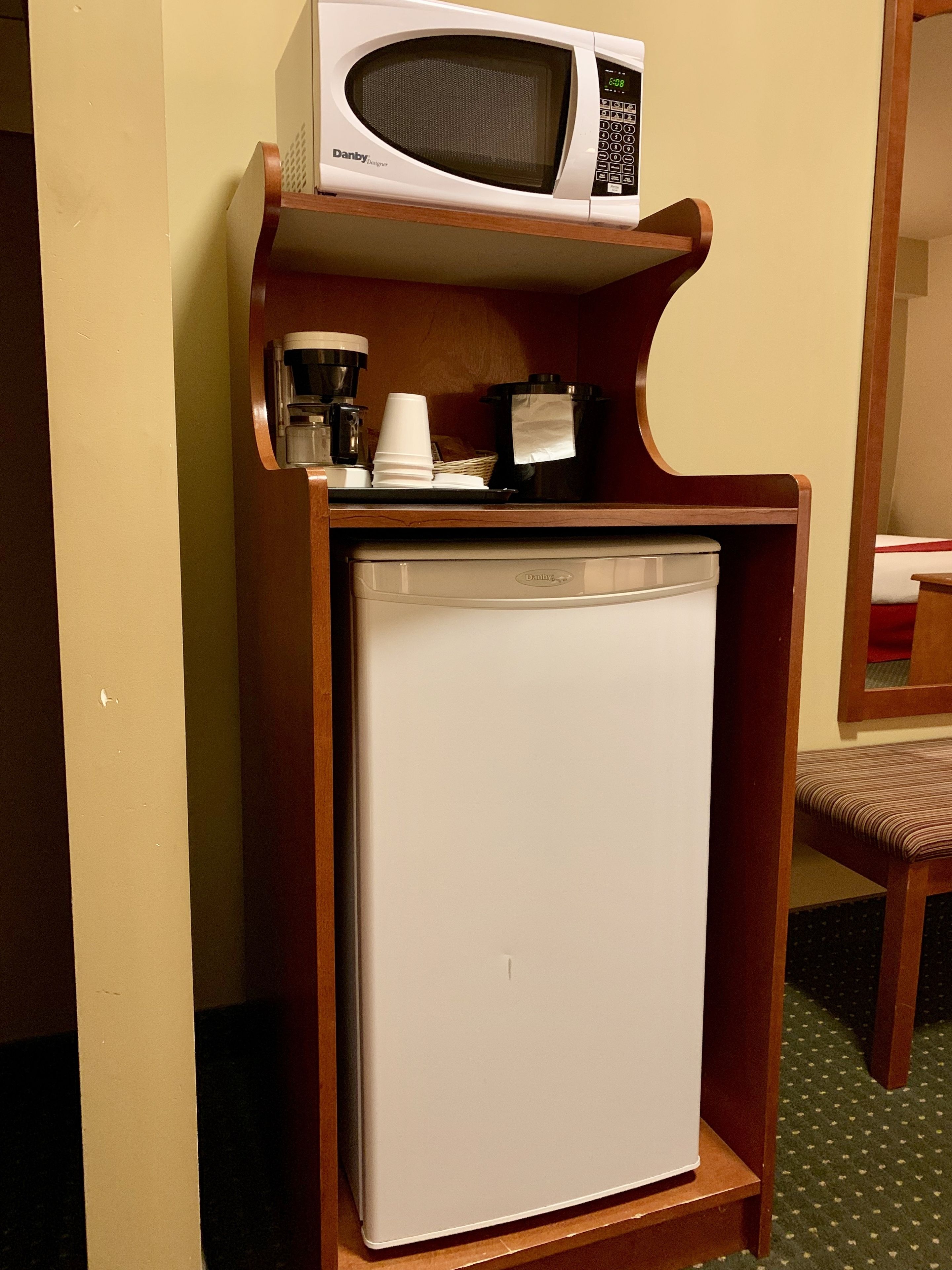 deluxe double room, 2 queen beds | premium bedding, desk, blackout curtains, iron/ironing board