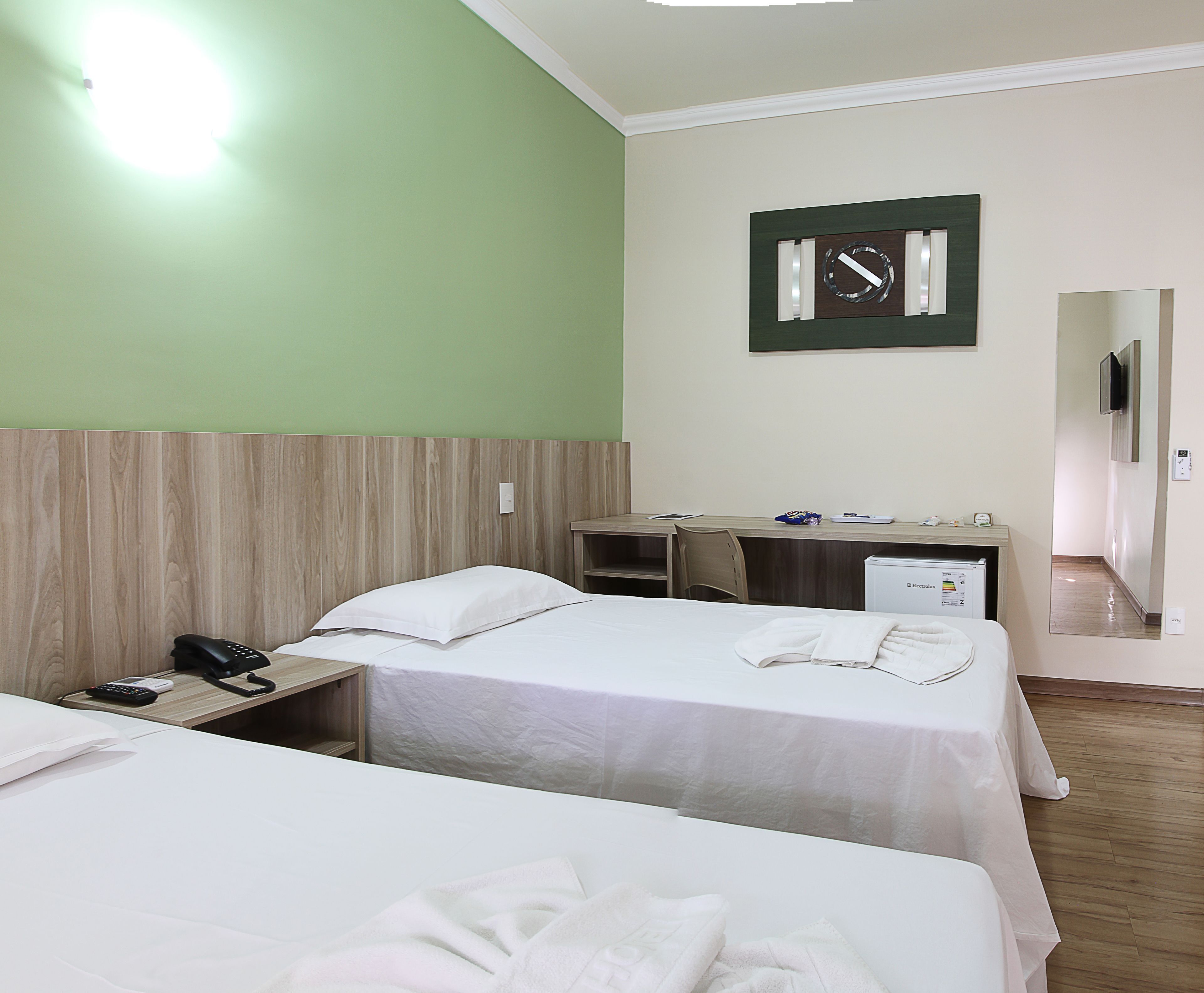 Minibar, blackout drapes, iron/ironing board, free WiFi