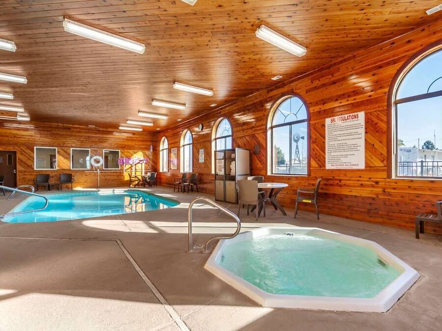 Indoor pool, outdoor pool