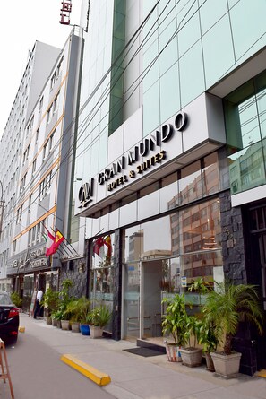 Fachada del alojamiento