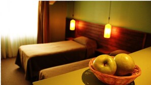 Premium bedding, in-room safe, desk, bed sheets