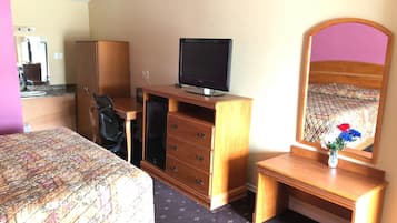 Desk, iron/ironing board, free WiFi, bed sheets