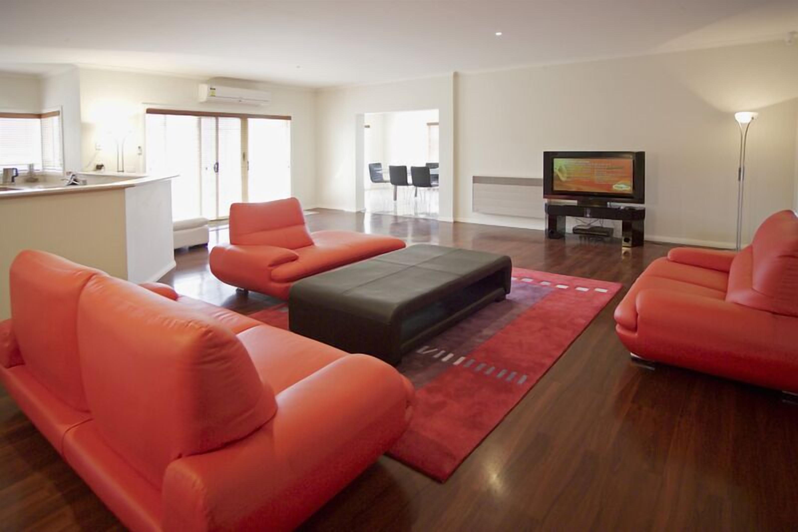 Blick von der Unterkunft