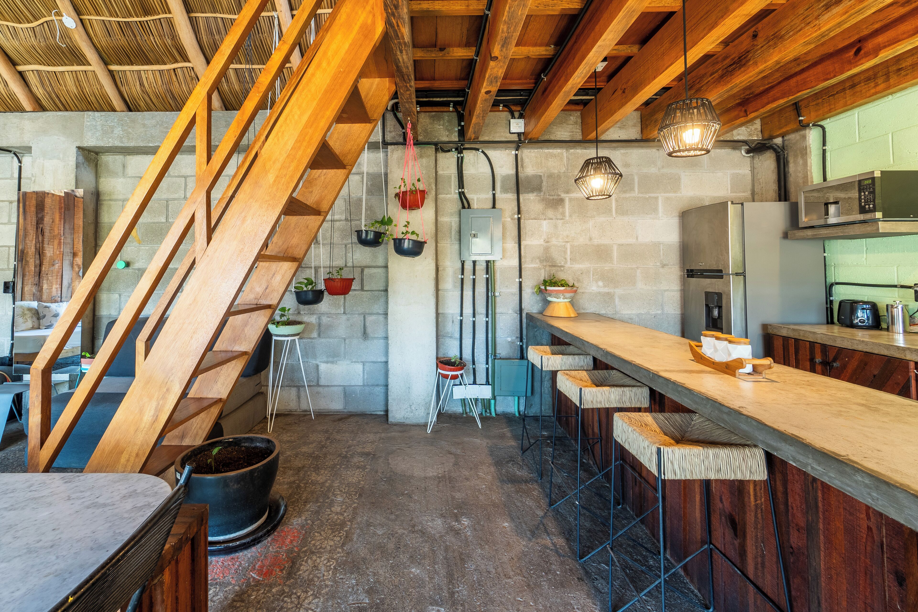 loft 7 | private kitchen | mini-fridge, microwave, stovetop, coffee/tea maker