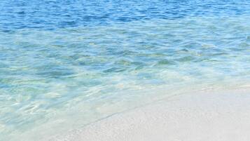 Private beach nearby, scuba diving