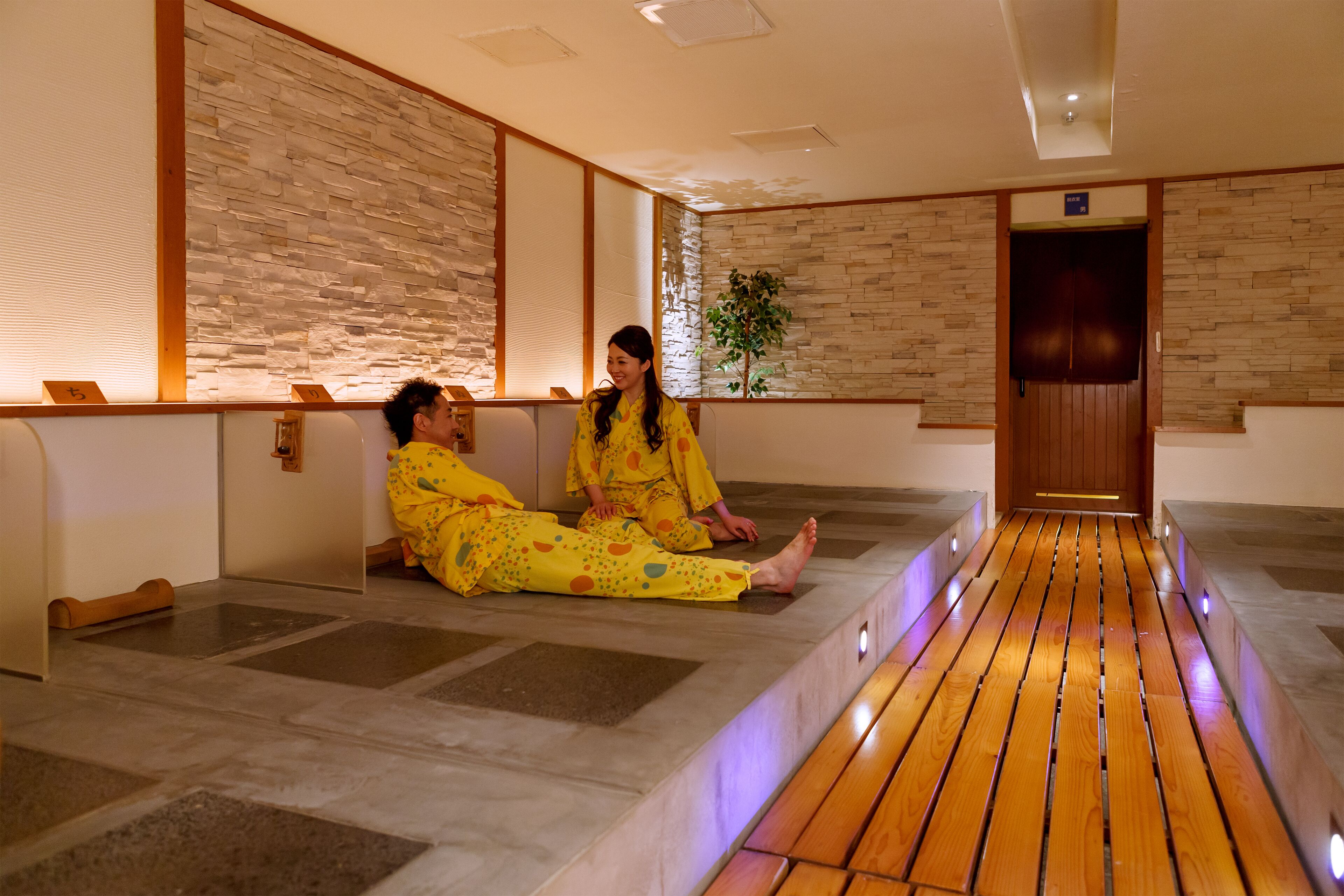 Steam room, hot springs/mineral springs