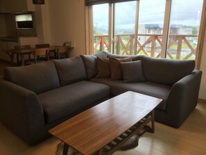 Living area - Ume House (Furano)