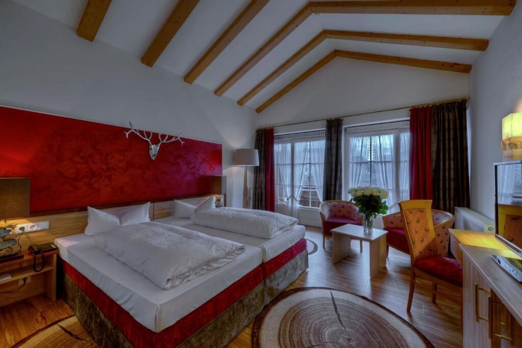 Comfort dubbelrum - balkong - utsikt mot bergen