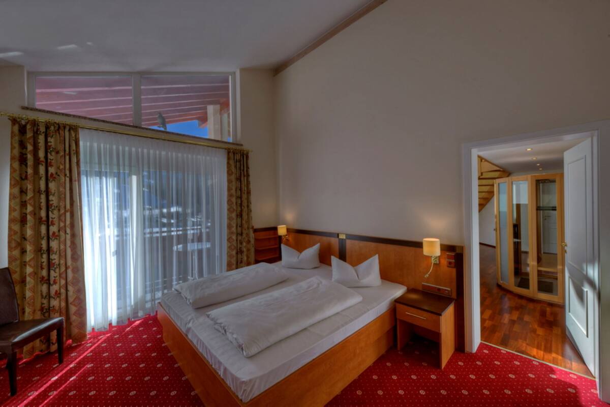 Suíte panorâmica, sacada, vista para a montanha