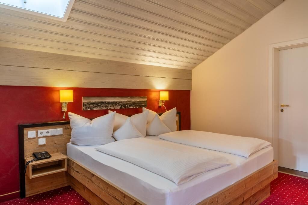 Comfort-Doppelzimmer, Balkon, Bergblick