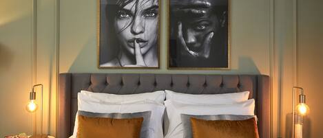 Habitación doble Deluxe (Exterior) | Cortinas blackout, cunas gratuitas, wifi gratis y ropa de cama