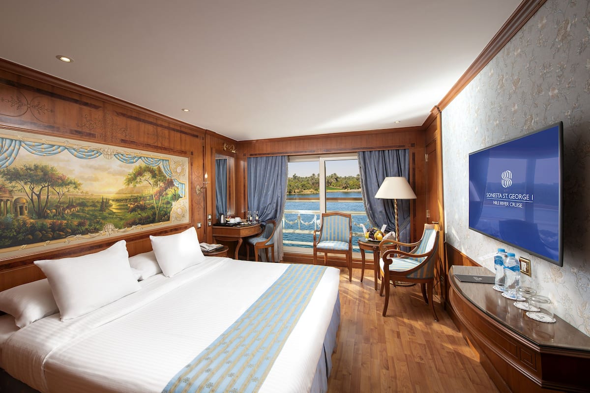 Ropa de cama de alta calidad y minibar